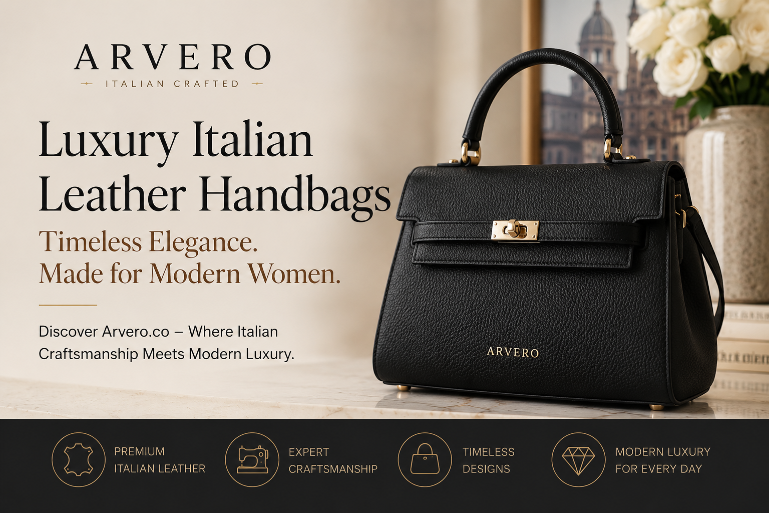 Luxury Italian Leather Handbags: Why Arvero.co Is Becoming a Popular Choice for Elegant Fashion