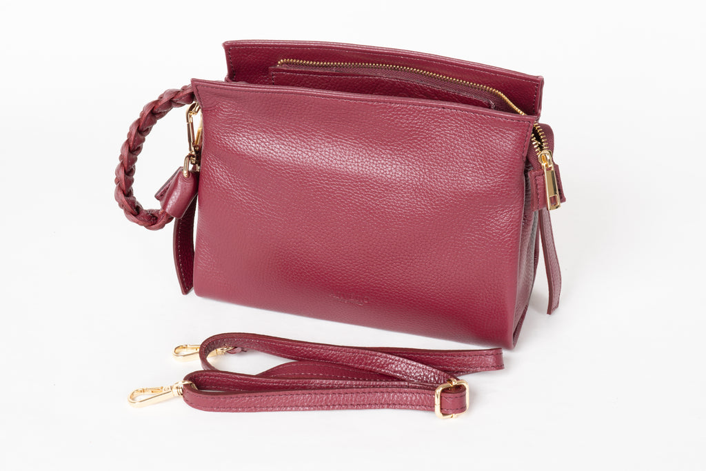 Intreccio Braided-Handle Shoulder Bag