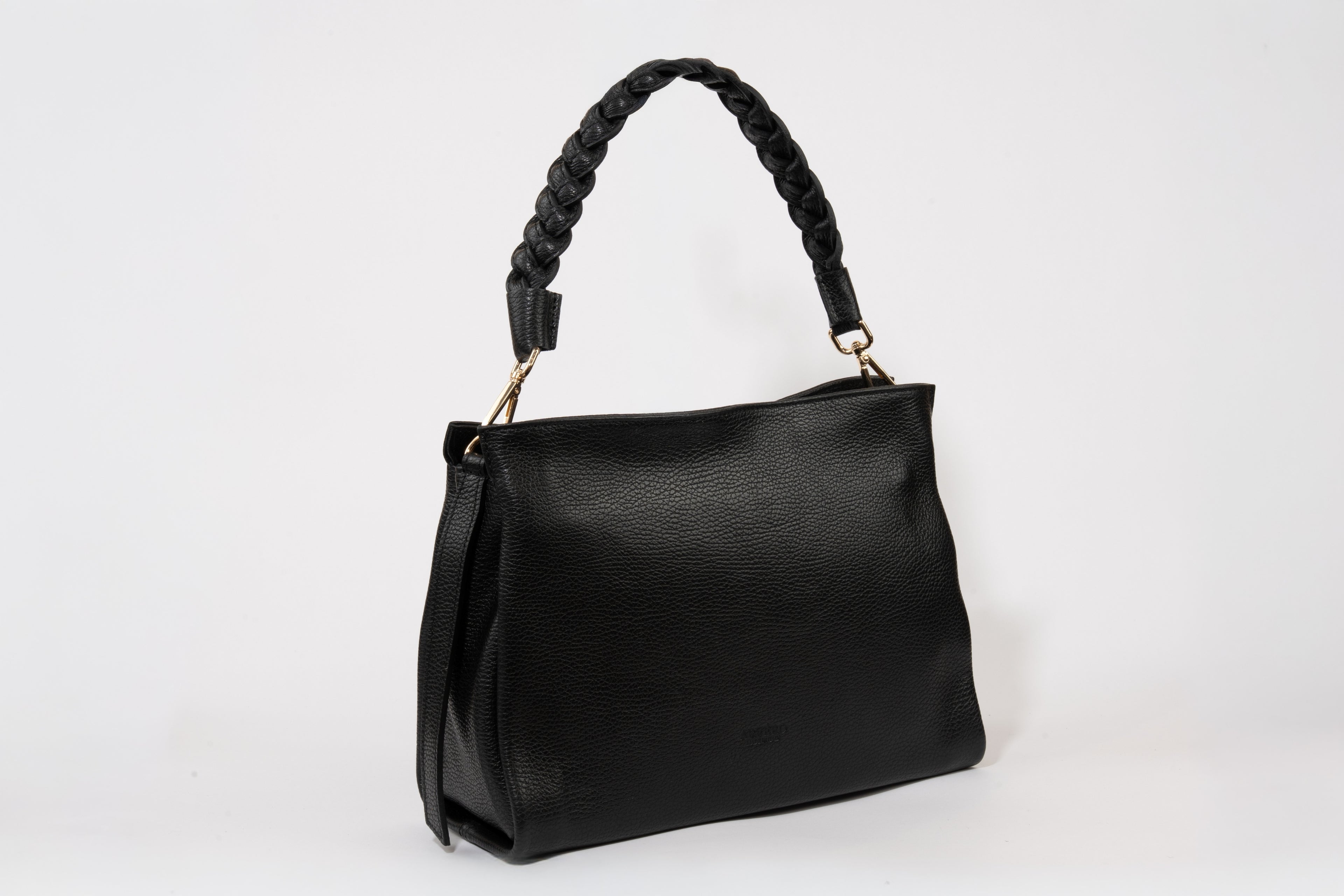 Intreccio Braided-Handle Shoulder Bag