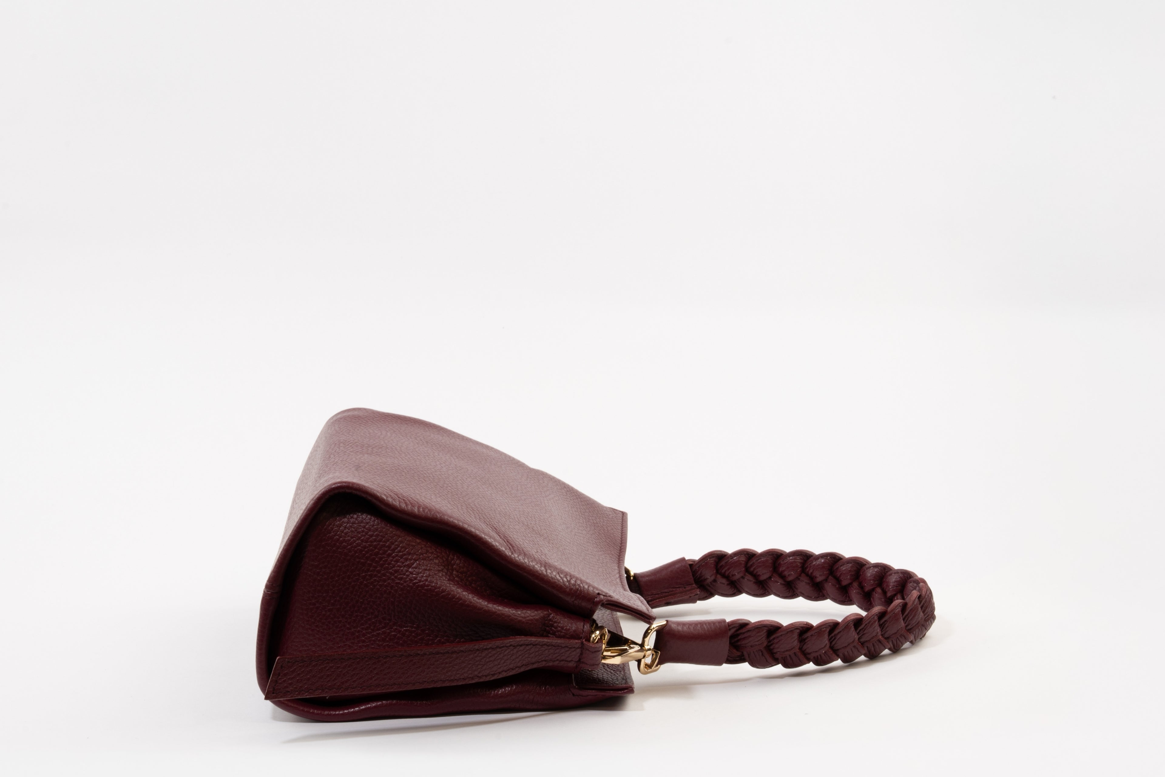 Intreccio Braided-Handle Shoulder Bag