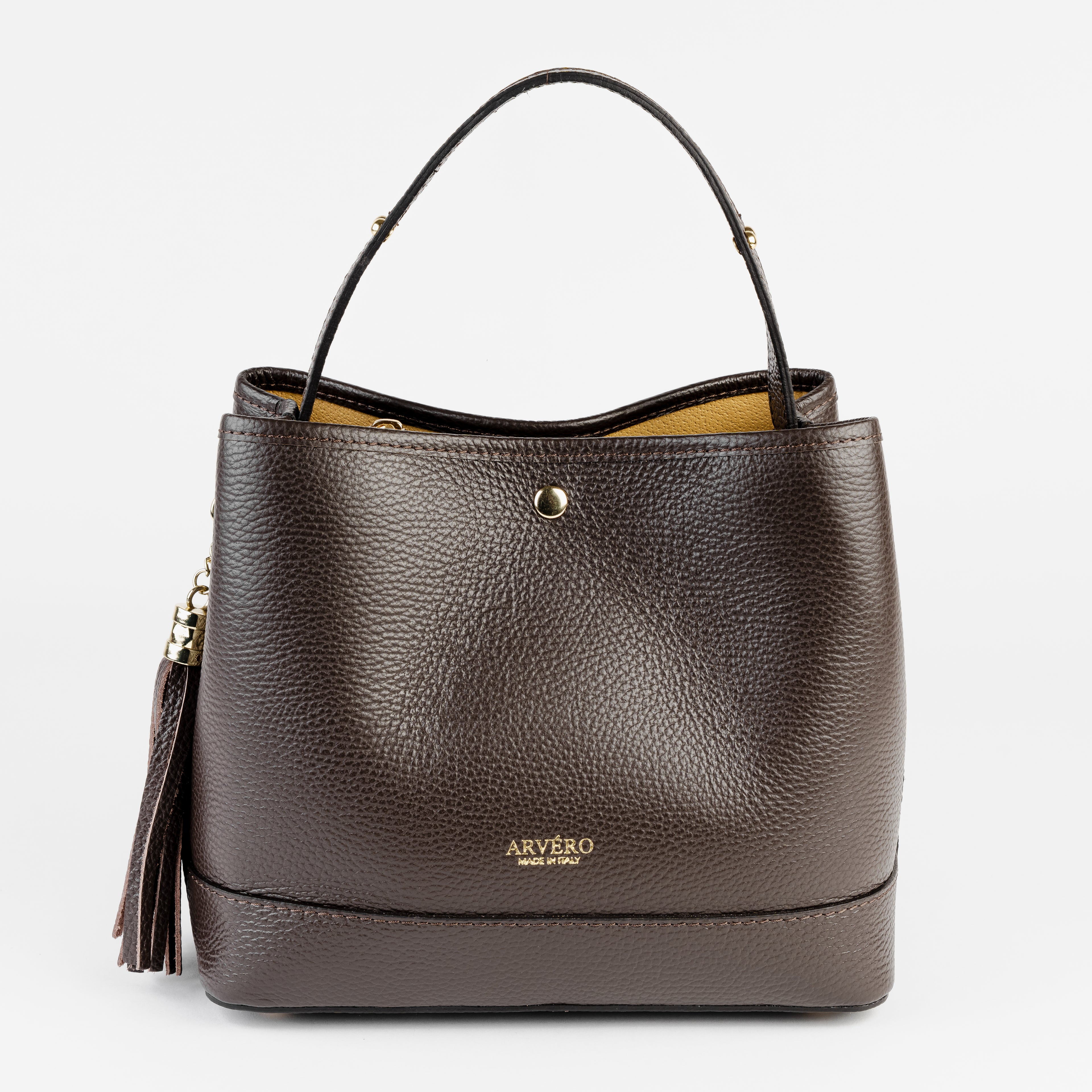 Siena Bucket Tote - Chocolate Brown