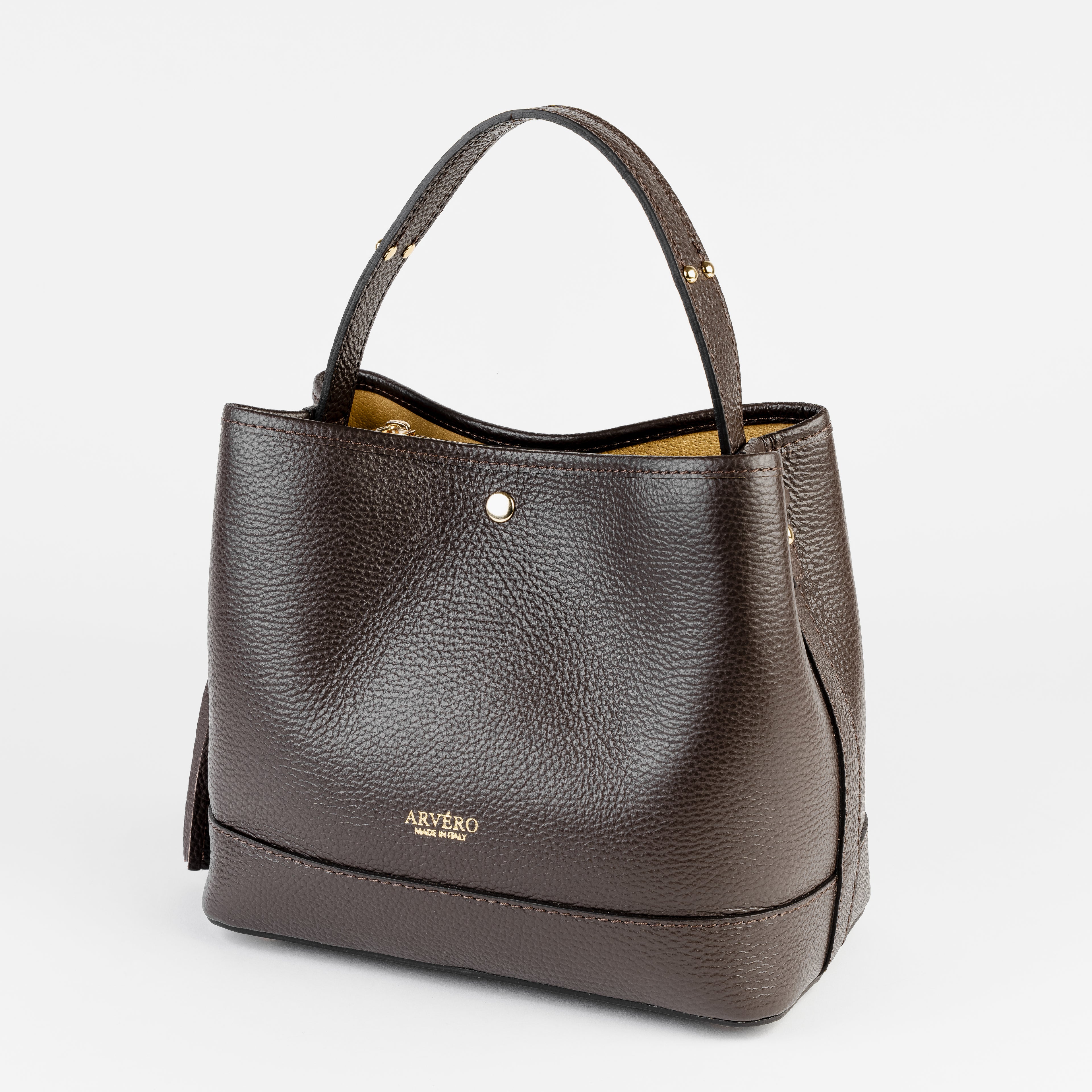 Siena Bucket Tote - Chocolate Brown