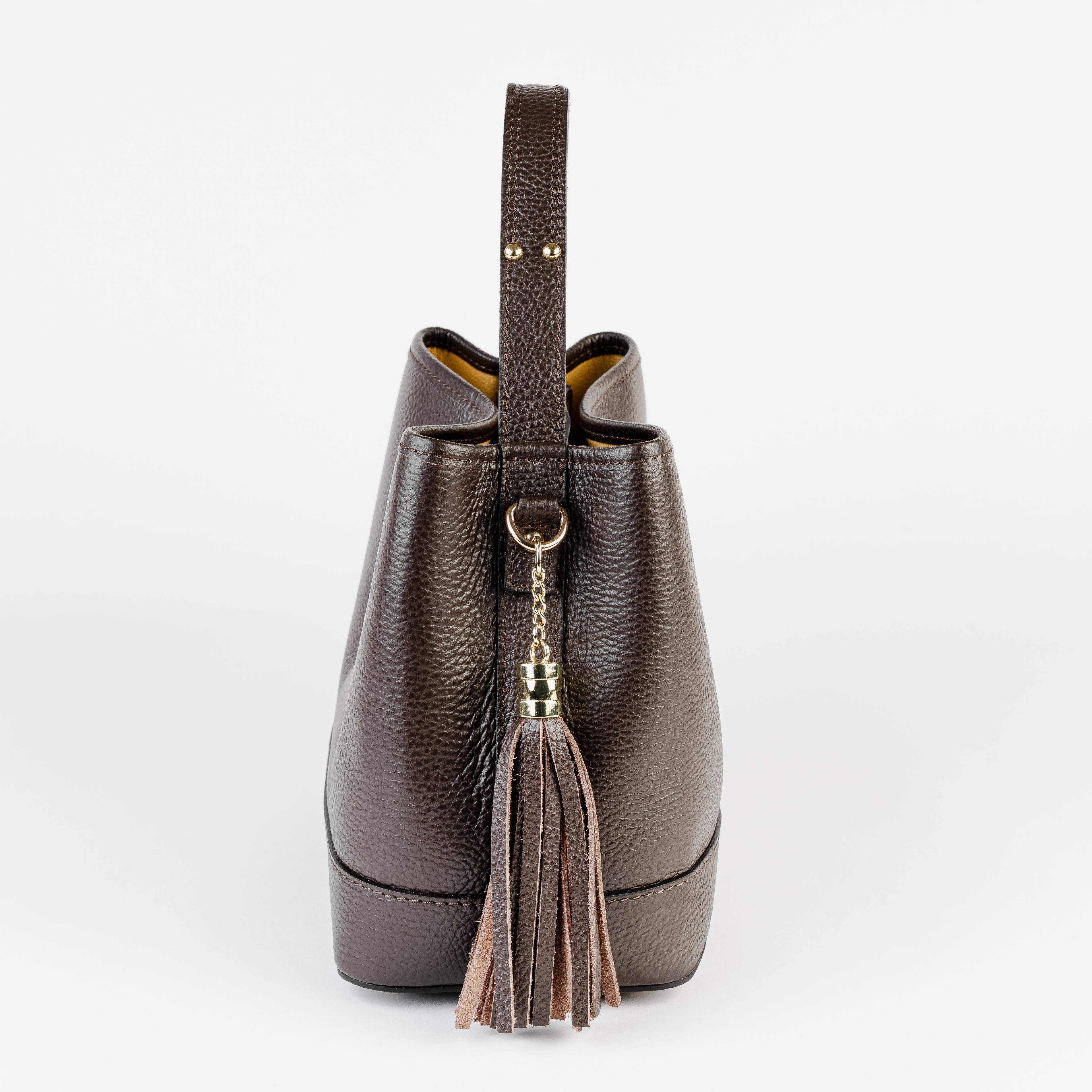 Siena Bucket Tote - Chocolate Brown