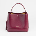 Siena Bucket Tote - Burgundy