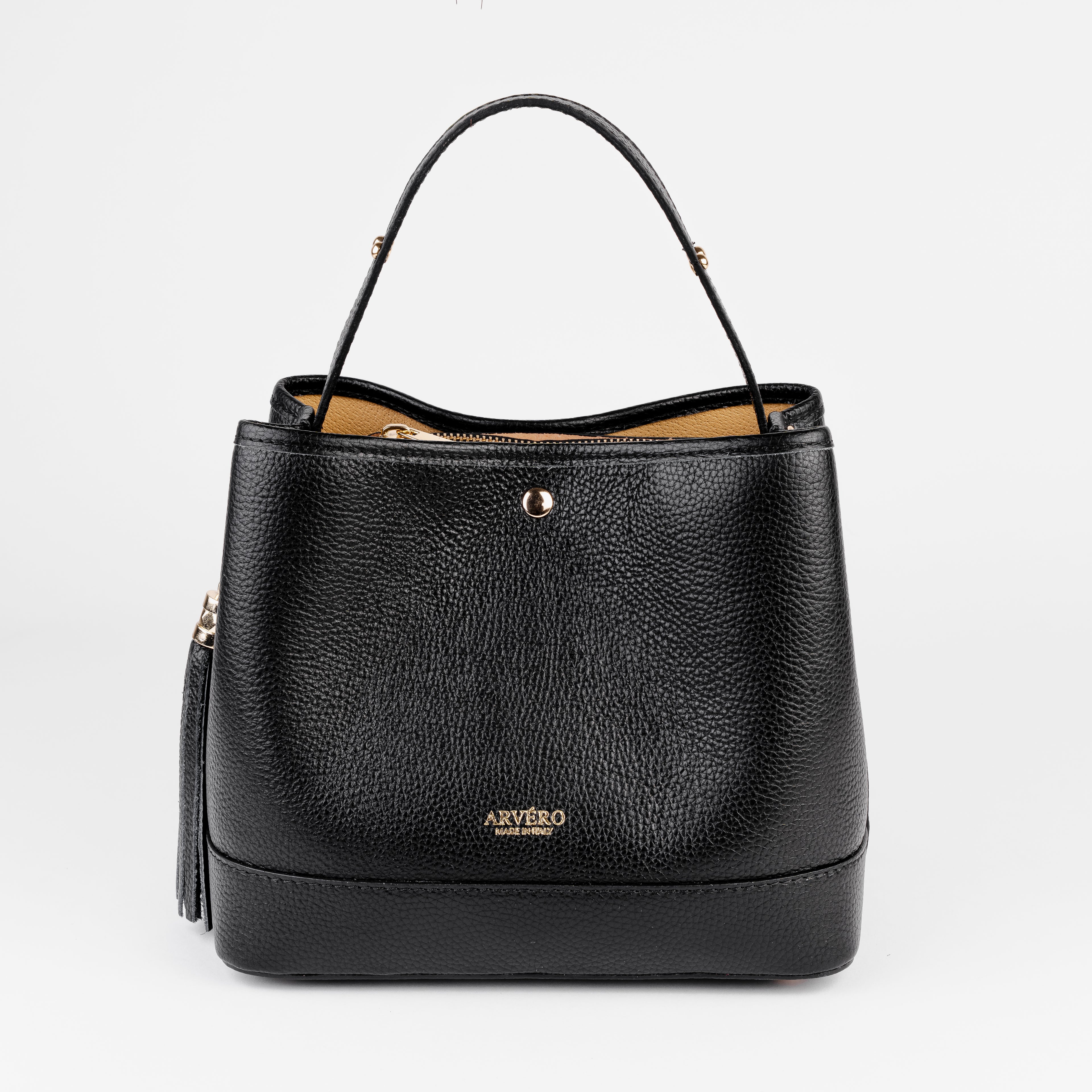 Siena Bucket Tote - Black