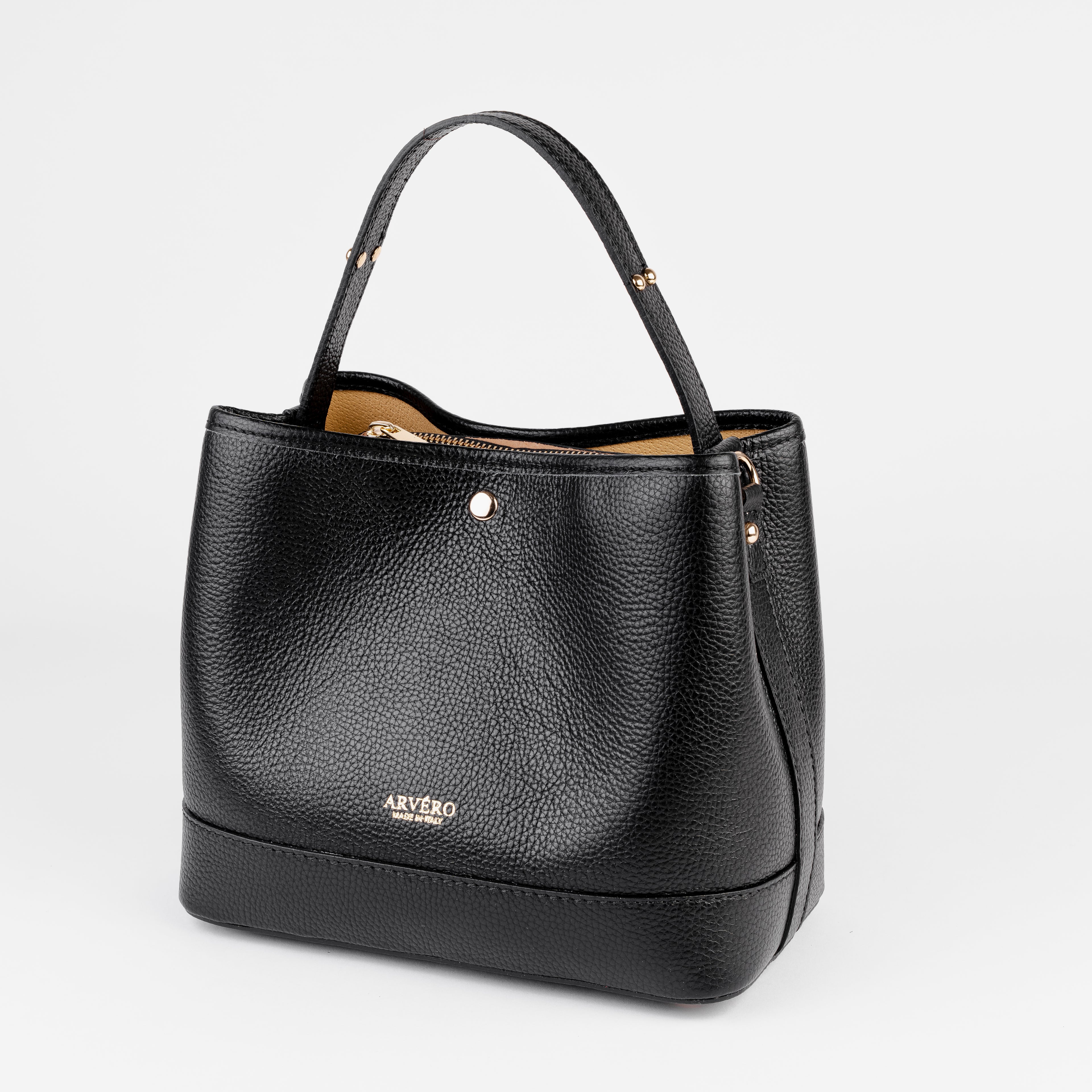 Siena Bucket Tote - Black