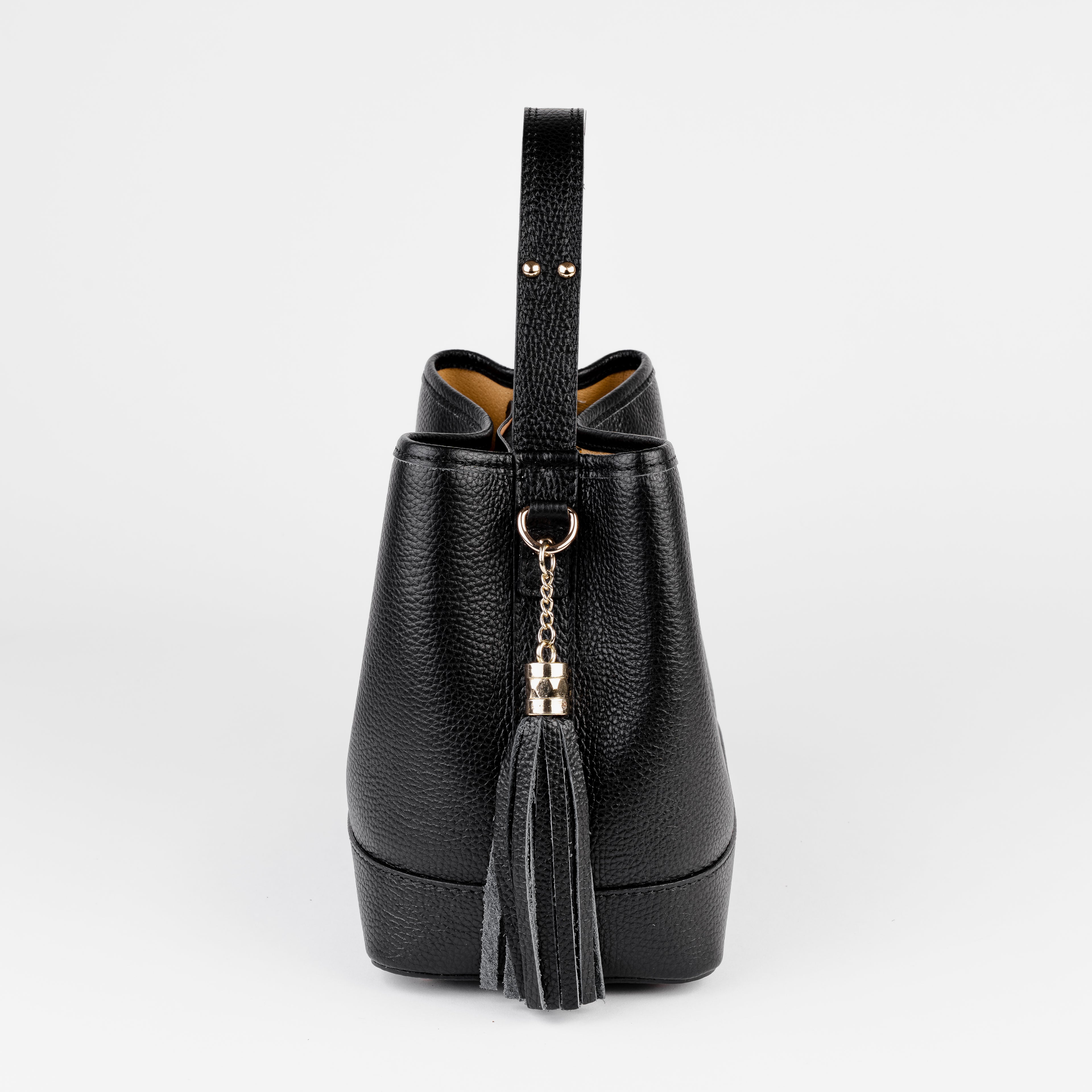 Siena Bucket Tote - Black